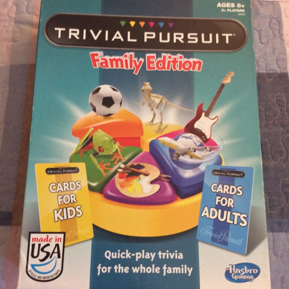 Trivia pursuit family edition